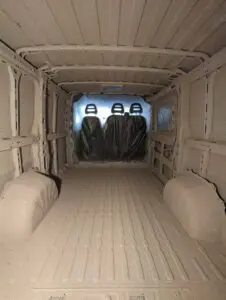 isolation liège projeté Fiat Ducato
