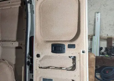 liège projeté porte arrière Fiat Ducato