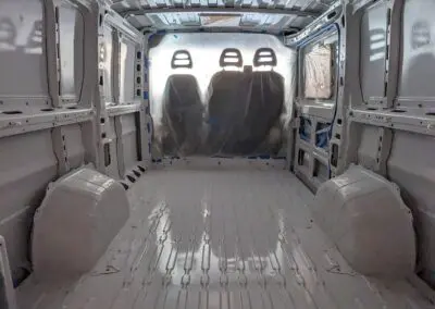 préparation avant liège projeté Fiat Ducato